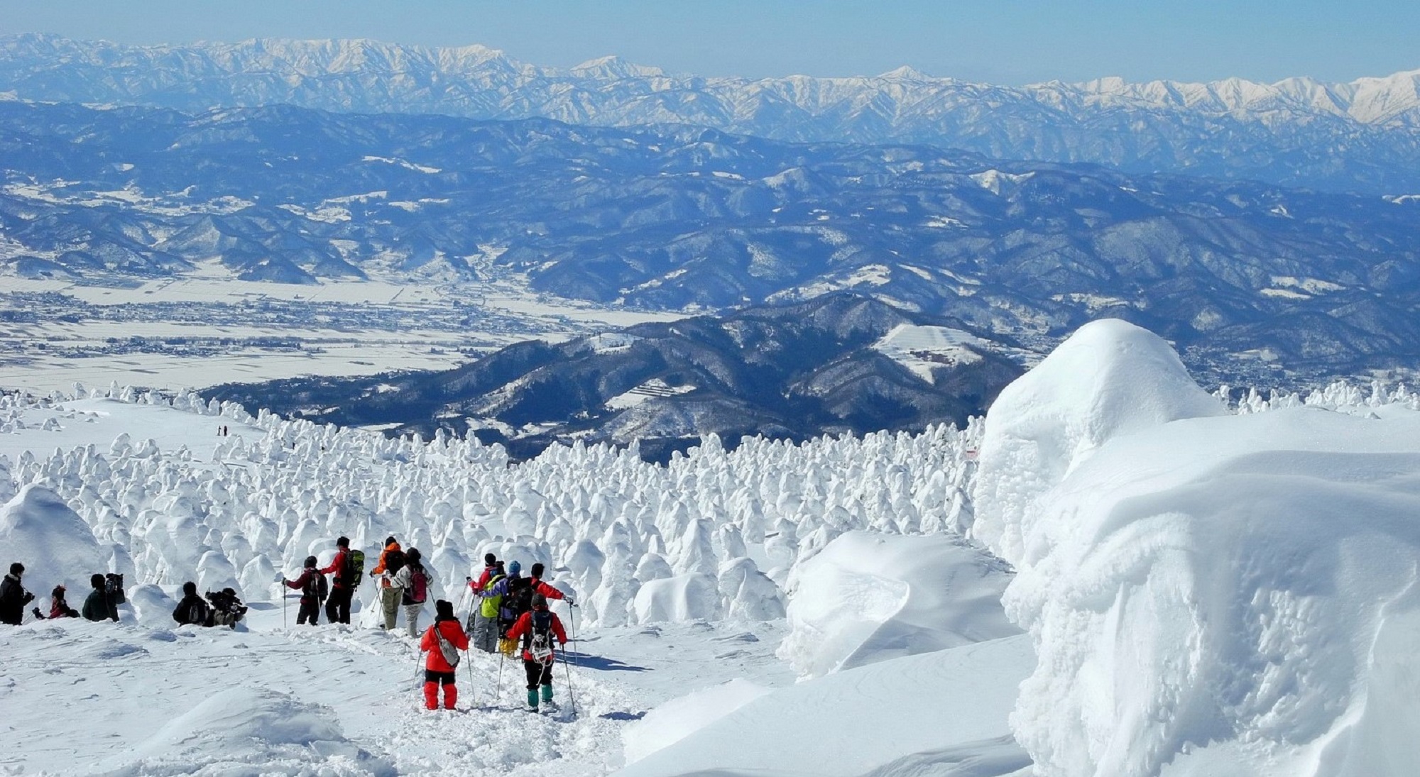 トップページスライド冬②樹氷トレッキング