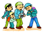 情報収集伝達訓練の画像