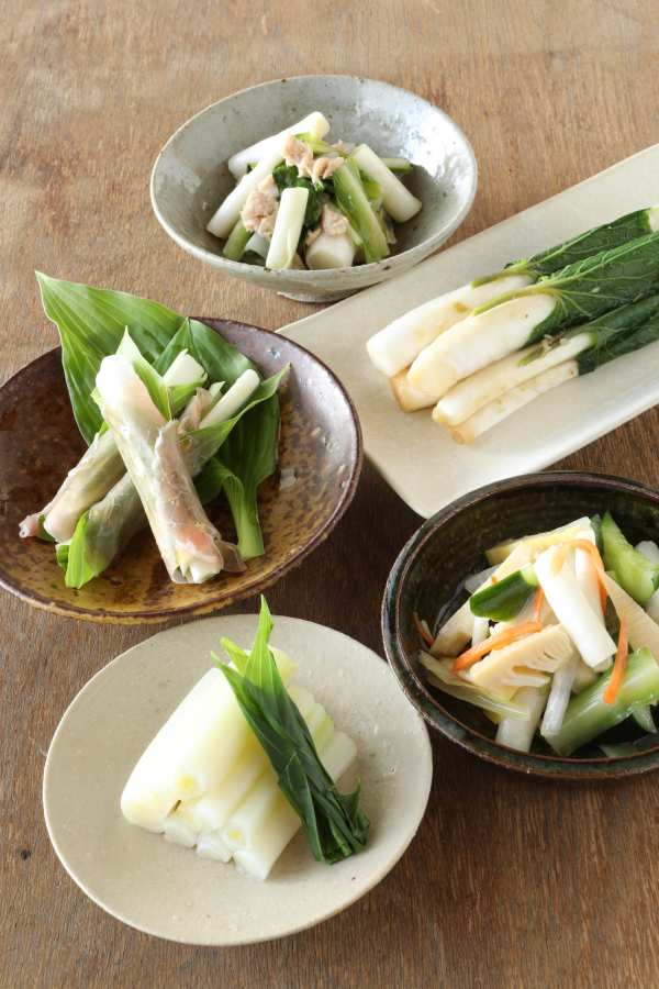 小笹うるい料理