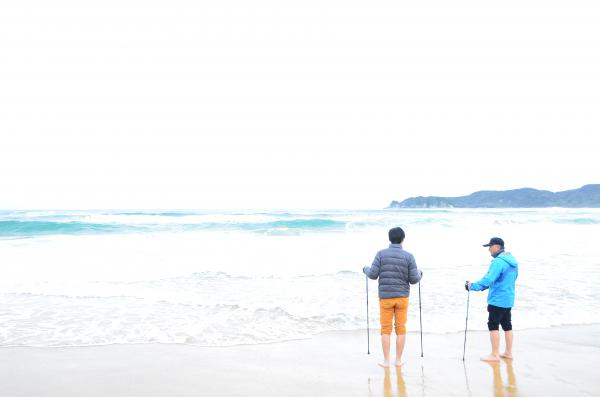 海岸での画像