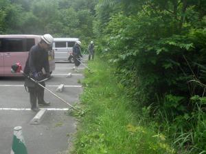 除草作業