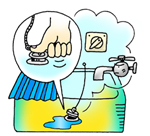 風呂の空焚きをしない
