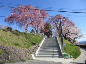 月岡公園階段