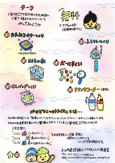 フライヤー裏